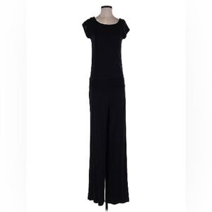 Tart Classic Black Scoopneck Wide Leg Jumpsuit Size M